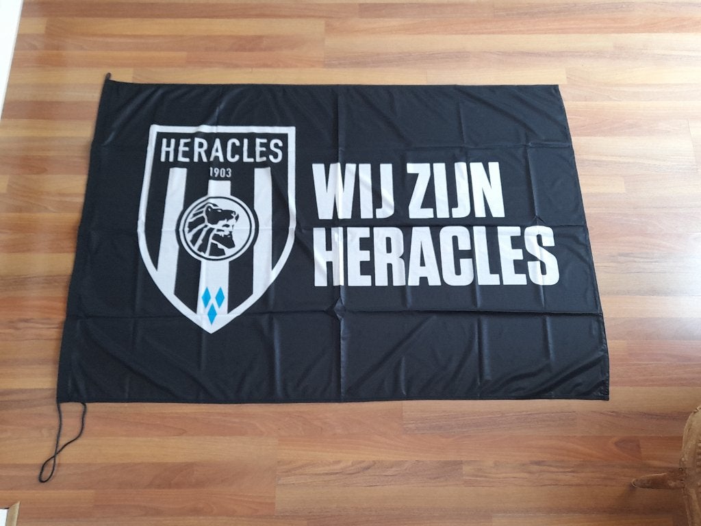 NIEUW! Heracles Almelo Vlag 100x150 cm, Ophalen of Verzenden, Nieuw