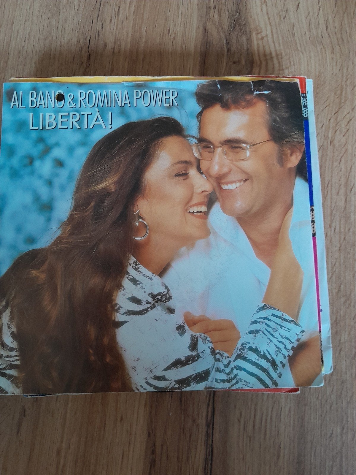 Al bano & romina power 7inch liberta, Cd's en Dvd's, Ophalen of Verzenden, Zo goed als nieuw, Pop