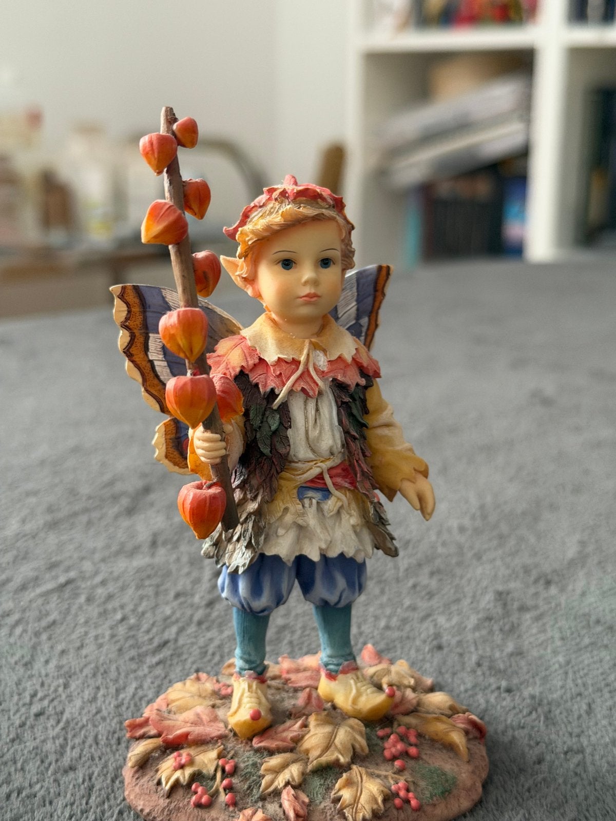 Limited Edition Elfenbeeldje 'Elfin Lanterns' by Christine H, Ophalen, Zo goed als nieuw, Fantasy