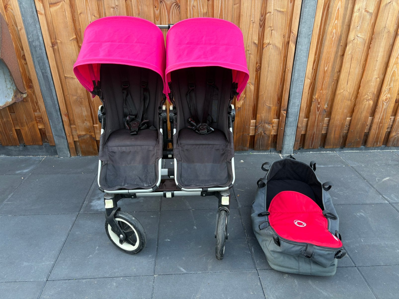 Bugaboo Donkey Twin, Kinderen en Baby's, Ophalen, Gebruikt, Kinderwagen of Buggy