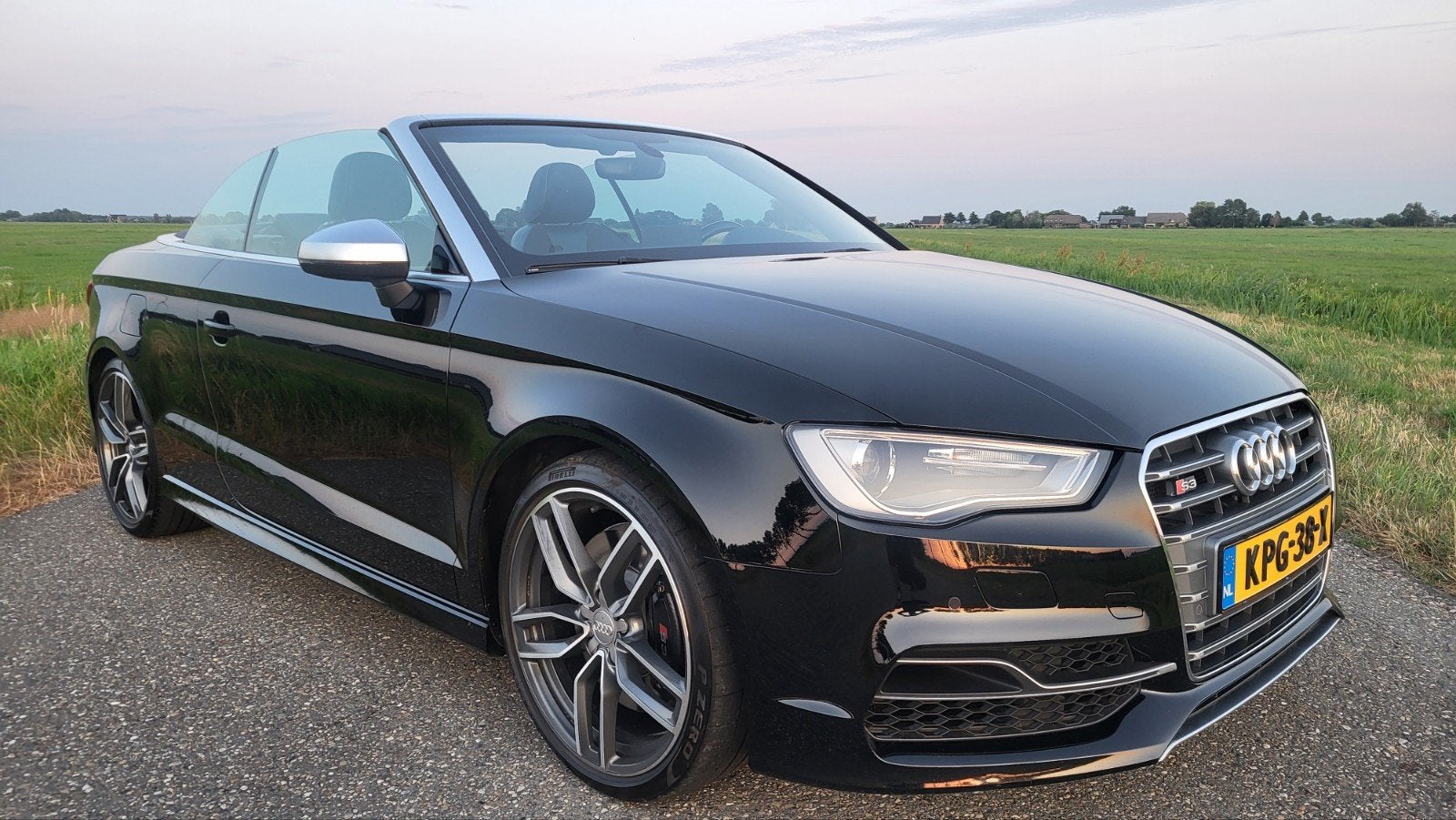 Audi S3 2.0 Tfsi 221KW Cabriolet Quattro E-Tronic Navi Xenon, Auto's, Audi, Automaat, S3, 4 stoelen, Zwart
