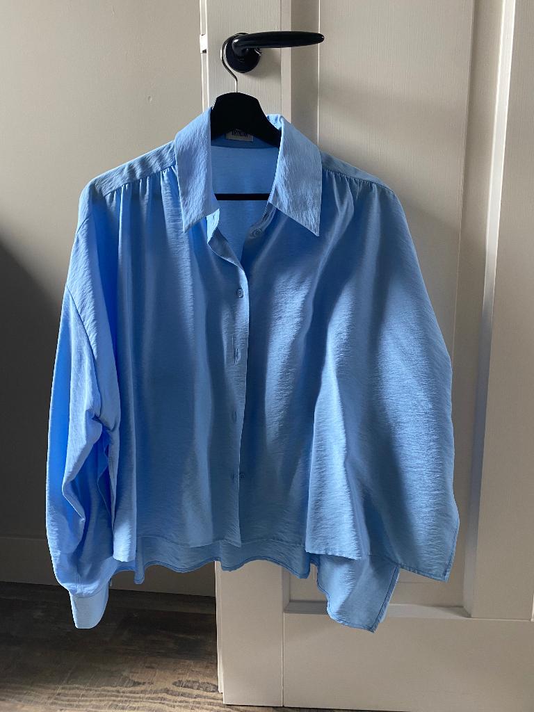 Blauw Blouse drykorn, Kleding | Dames, Blouses en Tunieken, Maat 38/40 (M), Drykorn, Nieuw, Verzenden