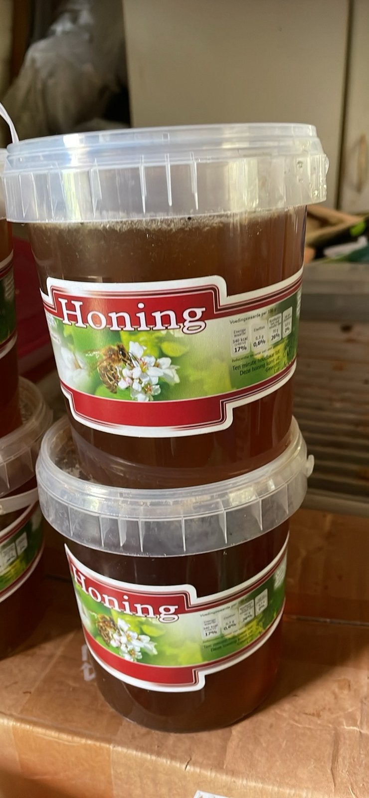 Vers honing, Ophalen