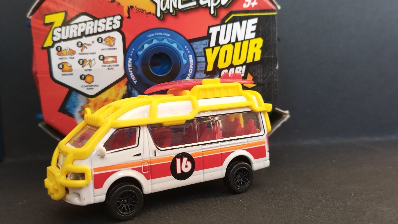 Toyota Hi ace 3inch Majorette Tune Ups Pol, Auto, Verzenden, ., Nieuw