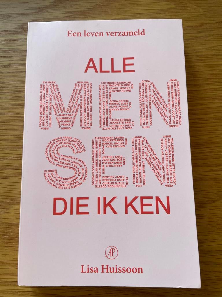 Alle mensen die ik ken - Lisa Huissoon (Nieuw, ongelezen), Boeken, Ophalen of Verzenden, Nieuw, Nederland