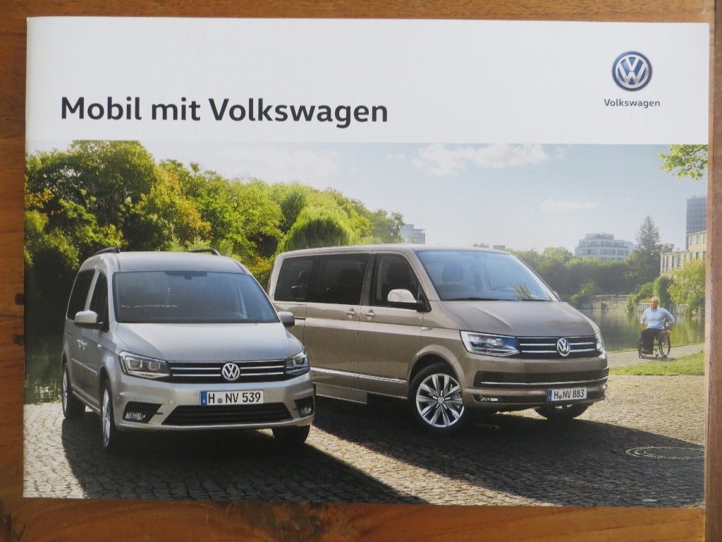 Mobil mit Volkswagen (nov. 2017): Multivan en Caddy, Ophalen of Verzenden, Nieuw, Volkswagen