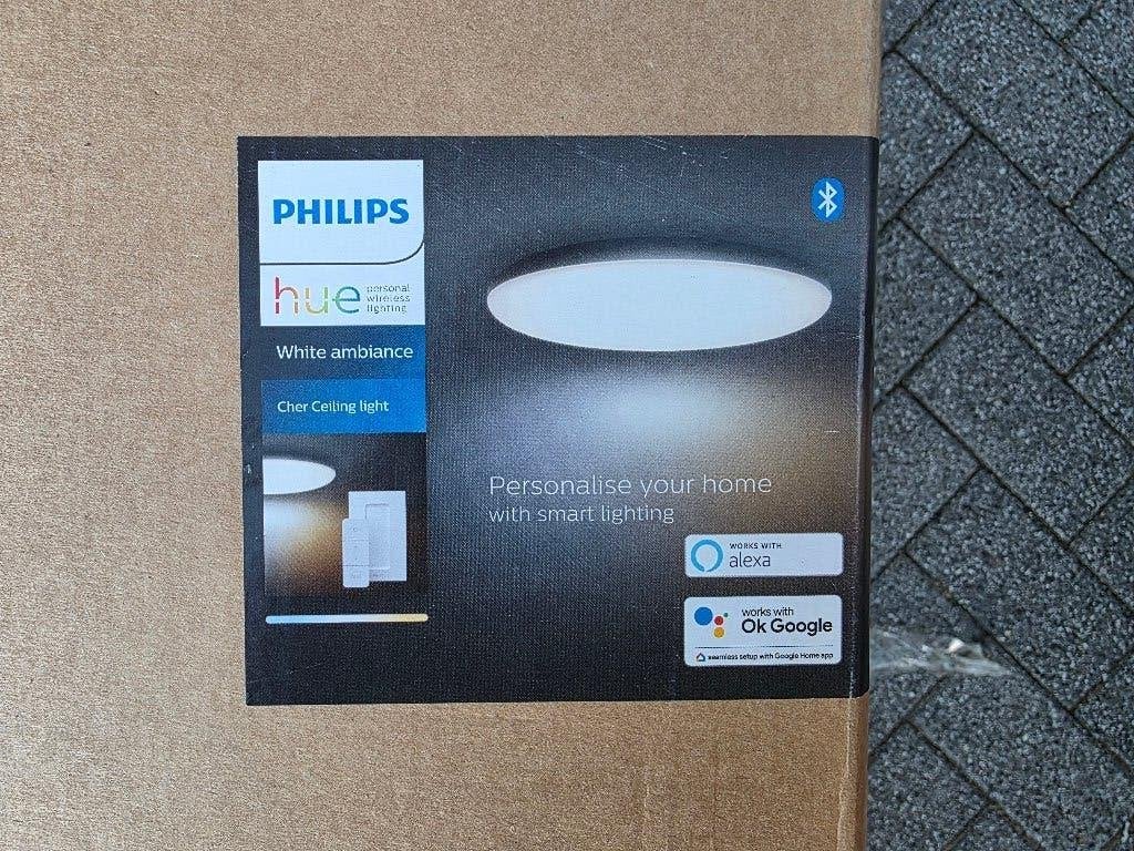Philips Hue Cher Ceiling light White Ambiance WEG=WEG, ., Ophalen of Verzenden, Zo goed als nieuw, Philips Hue