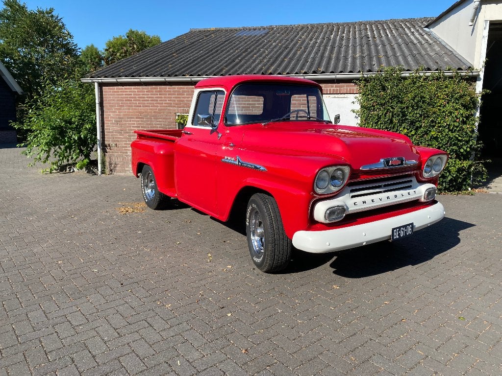 Chevrolet 3100 APACHE 1958, Stof, 143 pk, Chevrolet, 0 kg