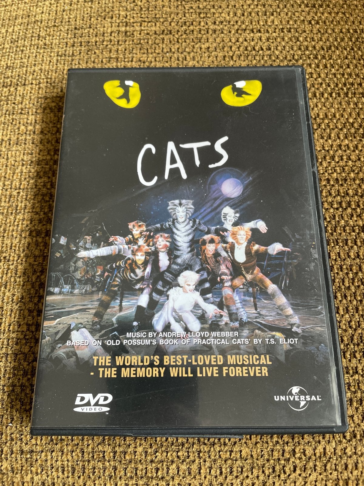 Cats - The World's Best-Loved Musical dvd, Alle leeftijden, Nederlands, Ophalen of Verzenden, Zo goed als nieuw