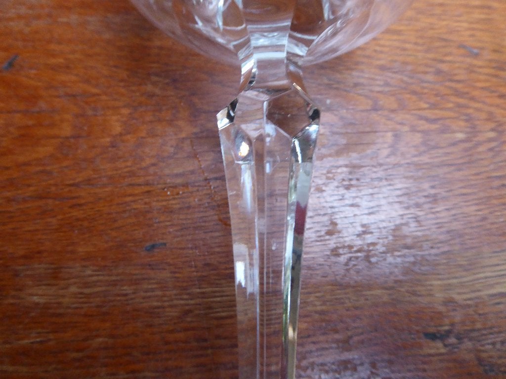 Kristallen wijnglas, roemer, Lausitzer glas, Ophalen of Verzenden