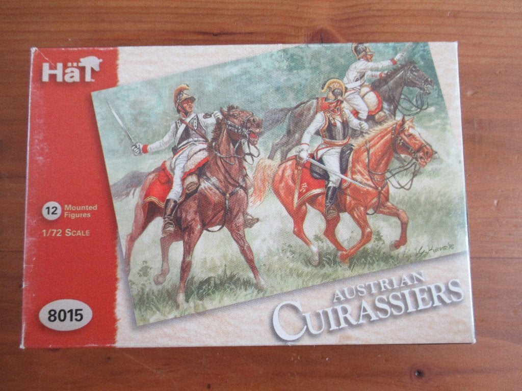 Austrian Cuirassiers (HäT 1/72), Ophalen of Verzenden, Zo goed als nieuw, 1:50 of kleiner, Figuur of Figuren