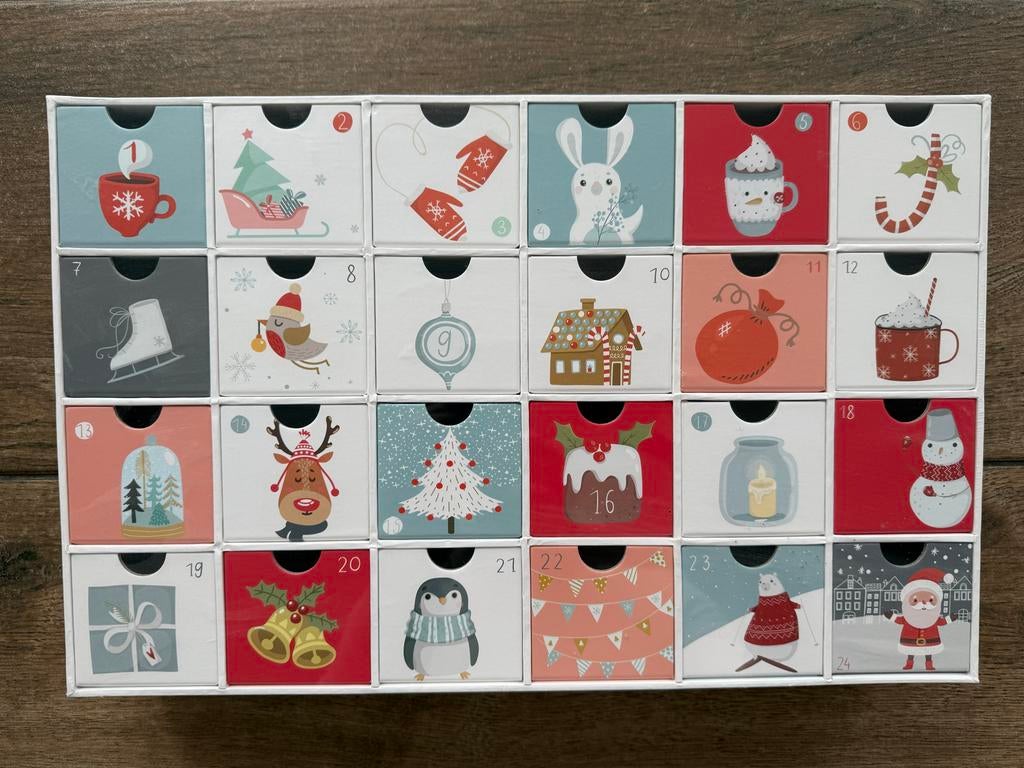 Adventkalender om zelf te vullen - nieuw, Ophalen of Verzenden, Nieuw