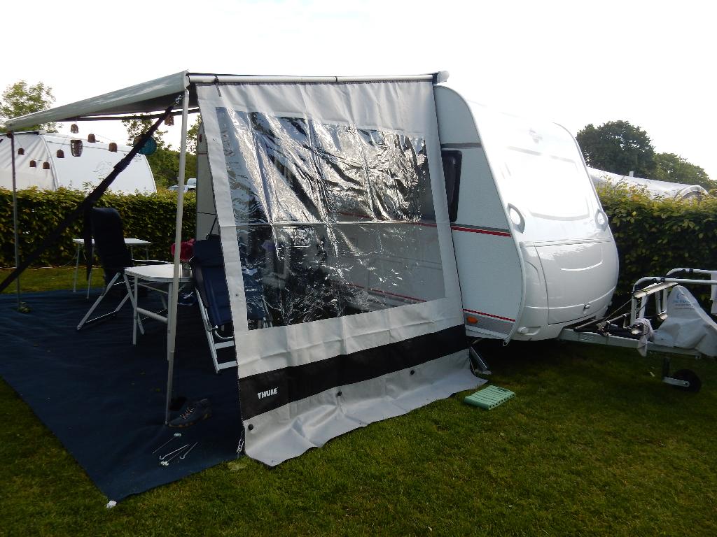 caravan luifel zijwand, Ophalen of Verzenden, Gebruikt