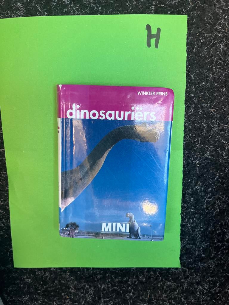 Winkler Prins Mini: Dinosauriers, Boeken, Encyclopedieën, Zo goed als nieuw, Los deel, Dieren, Ophalen of Verzenden