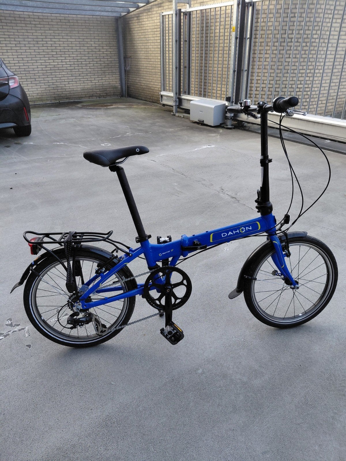 dahon vouwfiets 7 versnellingen als nieuw, 20 inch of meer, Velgrem, Versnellingen, Ophalen of Verzenden
