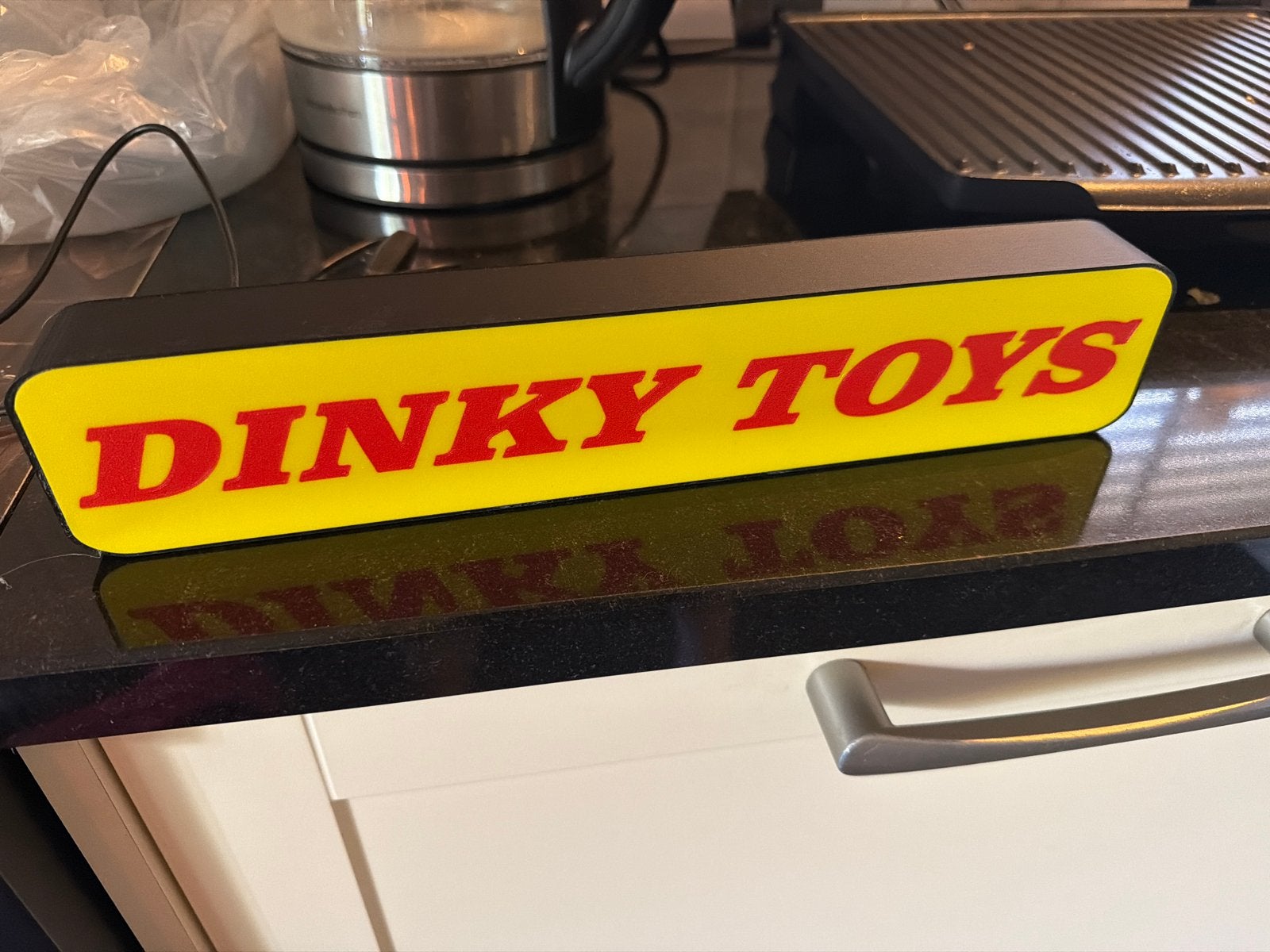 Dinky Toys Luchtbalk Display met LED Verlichting, Nieuw, Dinky Toys, Ophalen of Verzenden, C