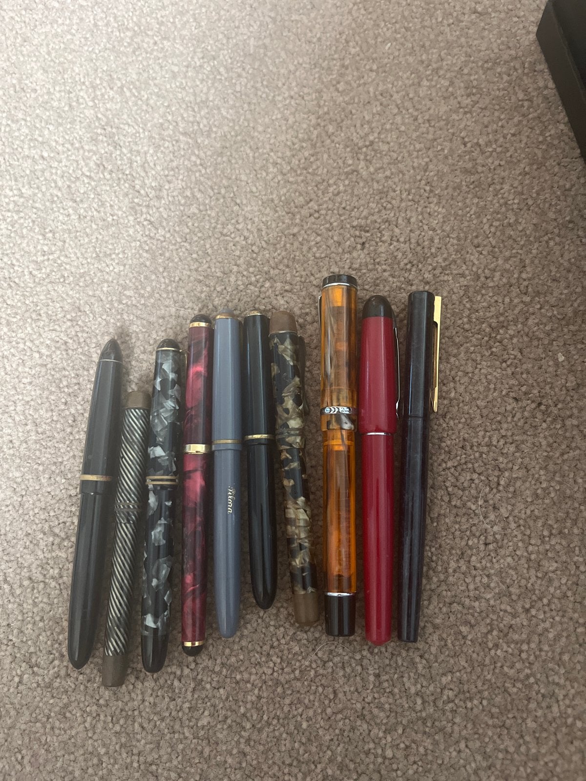 Diverse (antieke) vulpennen collectie 10 stuks, Ophalen of Verzenden, Gebruikt, Vulpen, Overige merken