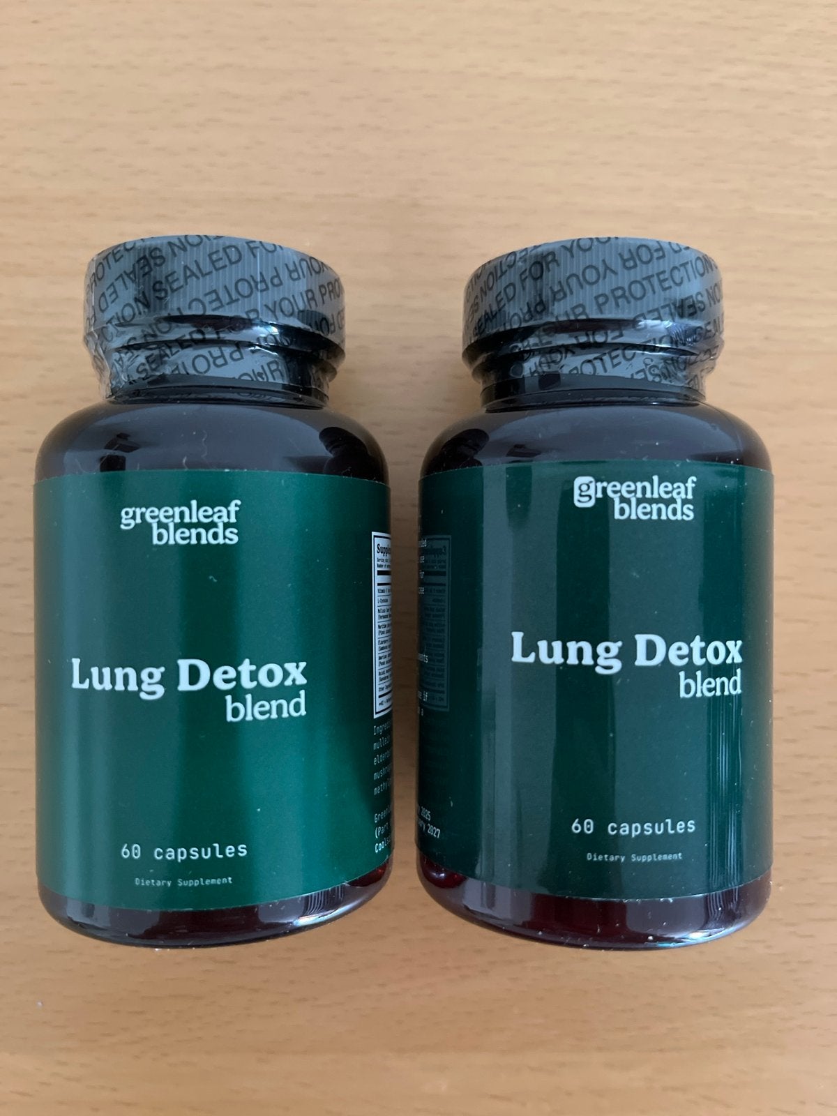 Greenleaf Blends Lung Detox Blend - 2x 60 capsules, Ophalen of Verzenden, Nieuw, Overige typen