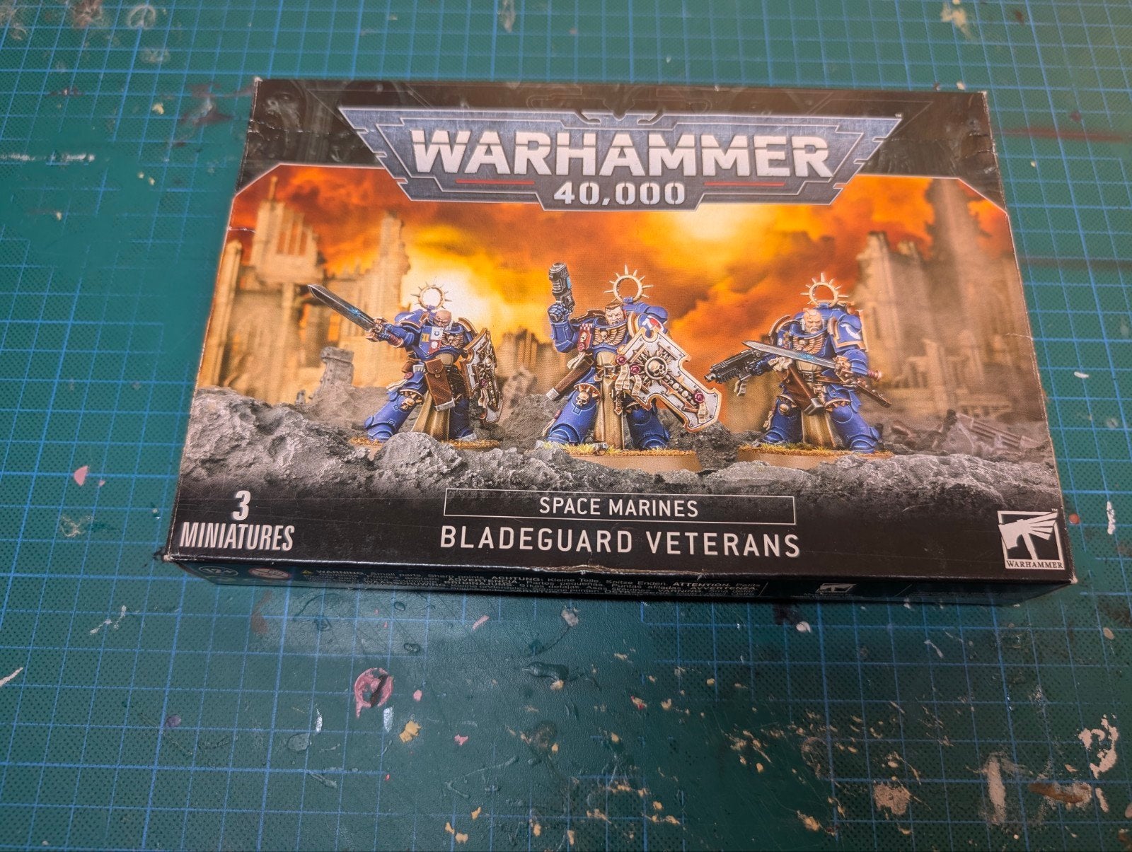 Warhammer 40,000: Space Marines Bladeguard Veterans, Figuurtje(s), Nieuw, Ophalen of Verzenden, Warhammer 40000