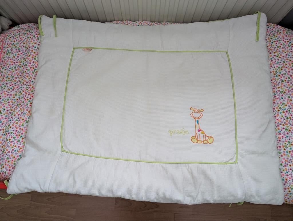 Boxkleed mintgroen, Ophalen