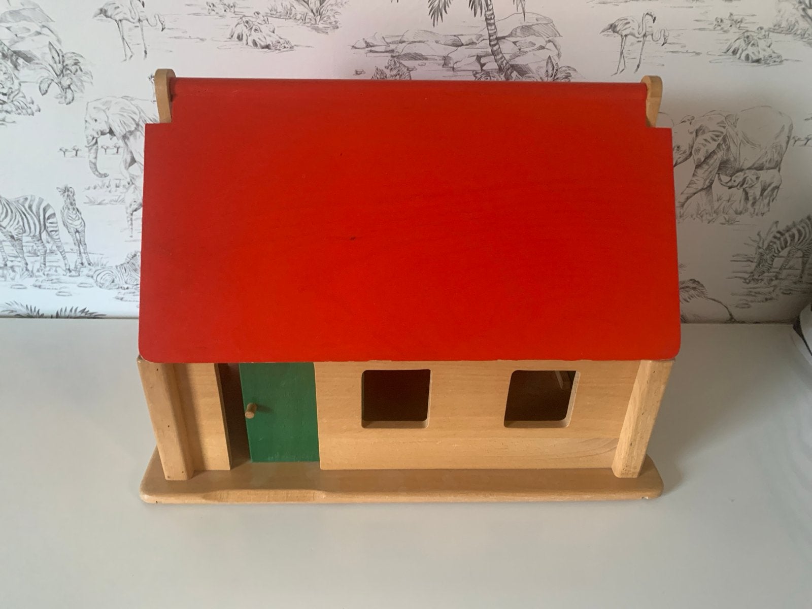 Houten stal/ boerderij, Kinderen en Baby's, Ophalen, Gebruikt
