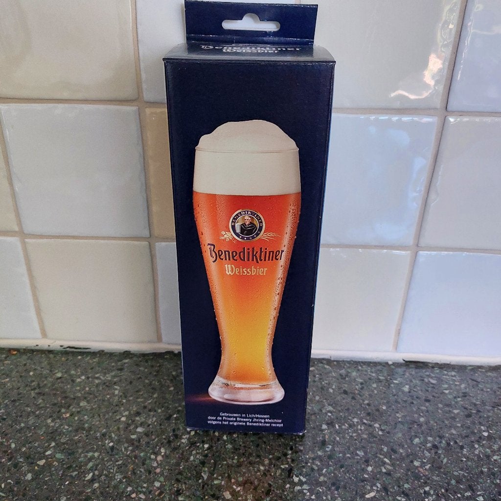 Benediktiner bierglas, Verzamelen, Ophalen of Verzenden, Nieuw, Bierglas