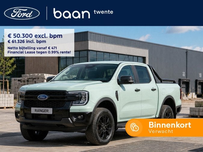 Ford Ranger Chill Grey Platinum Double Cab 2.3 PHEV 279 pk