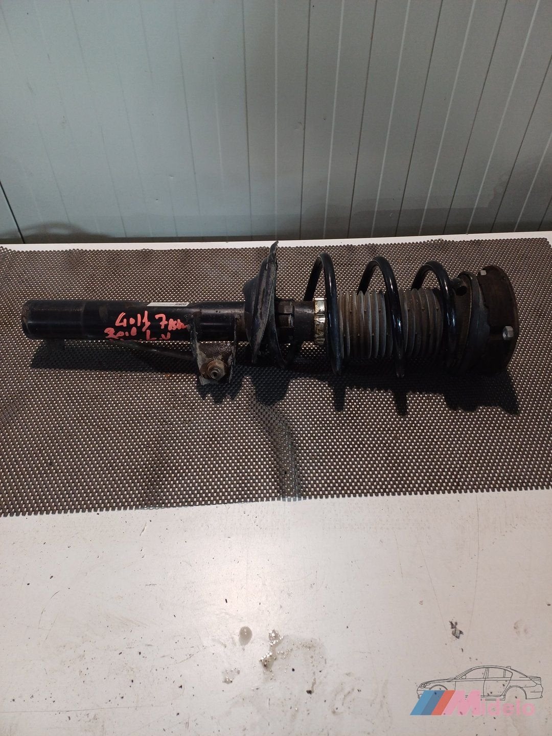 linker schokbreker golf7 artikelnr 5q0413023 fj, Gebruikt, -, Volkswagen, Ophalen of Verzenden
