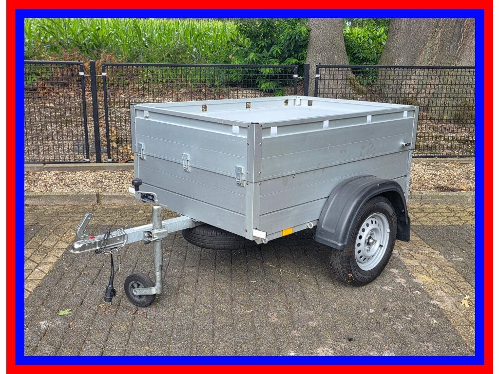 Nette Anssems Bagagewagen Alu 151x101x48 + Reservewiel, Auto diversen, Aanhangers en Bagagewagens, Gebruikt