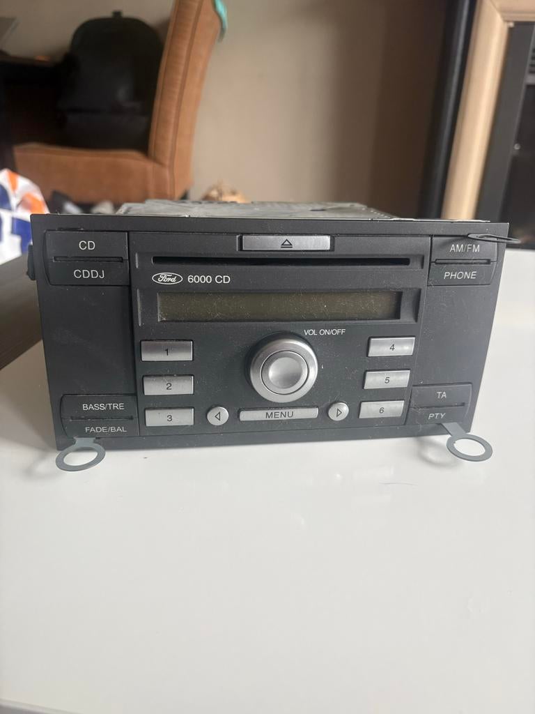 Ford 6000 CD Autoradio - Gebruikt, Auto diversen, Ophalen of Verzenden, Gebruikt