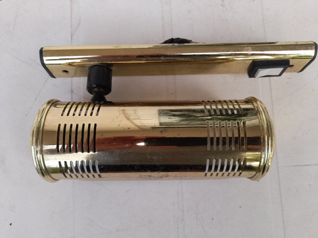 Bedlampje messing, Ophalen of Verzenden, Zo goed als nieuw