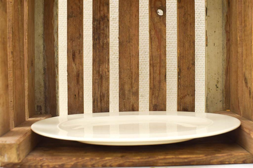 Clarity Plain ovale porseleinen schaal 30391, Gebruikt, Ophalen of Verzenden, Bord(en), Wedgwood