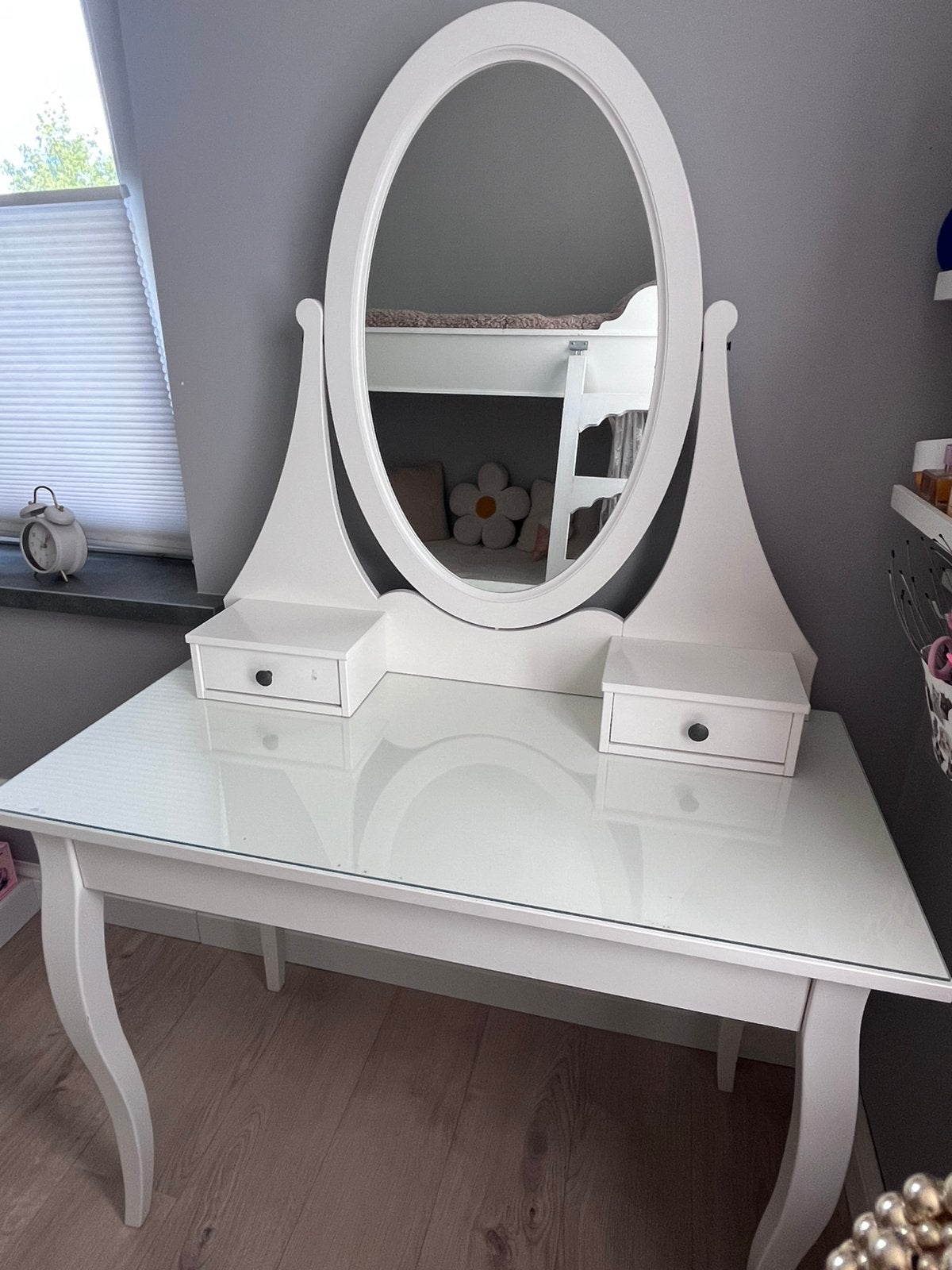 Hemnes kaptafel, Ophalen, Zo goed als nieuw, 50 tot 100 cm, Minder dan 100 cm