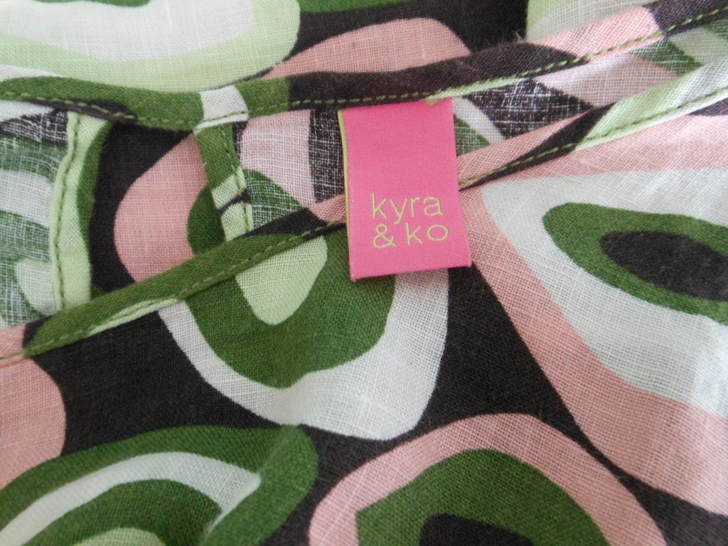 100% linnen blouse van KYRA & KO, Kleding | Dames, Maat 38/40 (M), Overige kleuren, Ophalen of Verzenden, Zo goed als nieuw