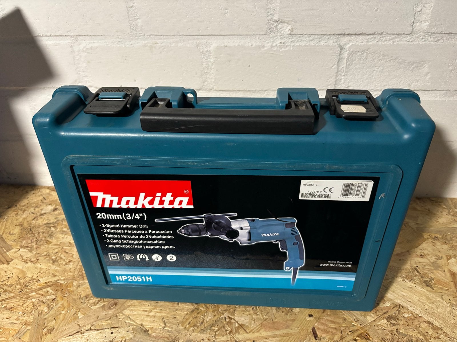 Makita koffer voor boormachine