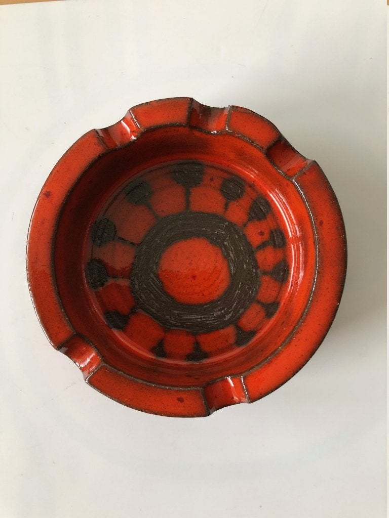 Vintage keramische asbak, Hannie Mein, Ophalen