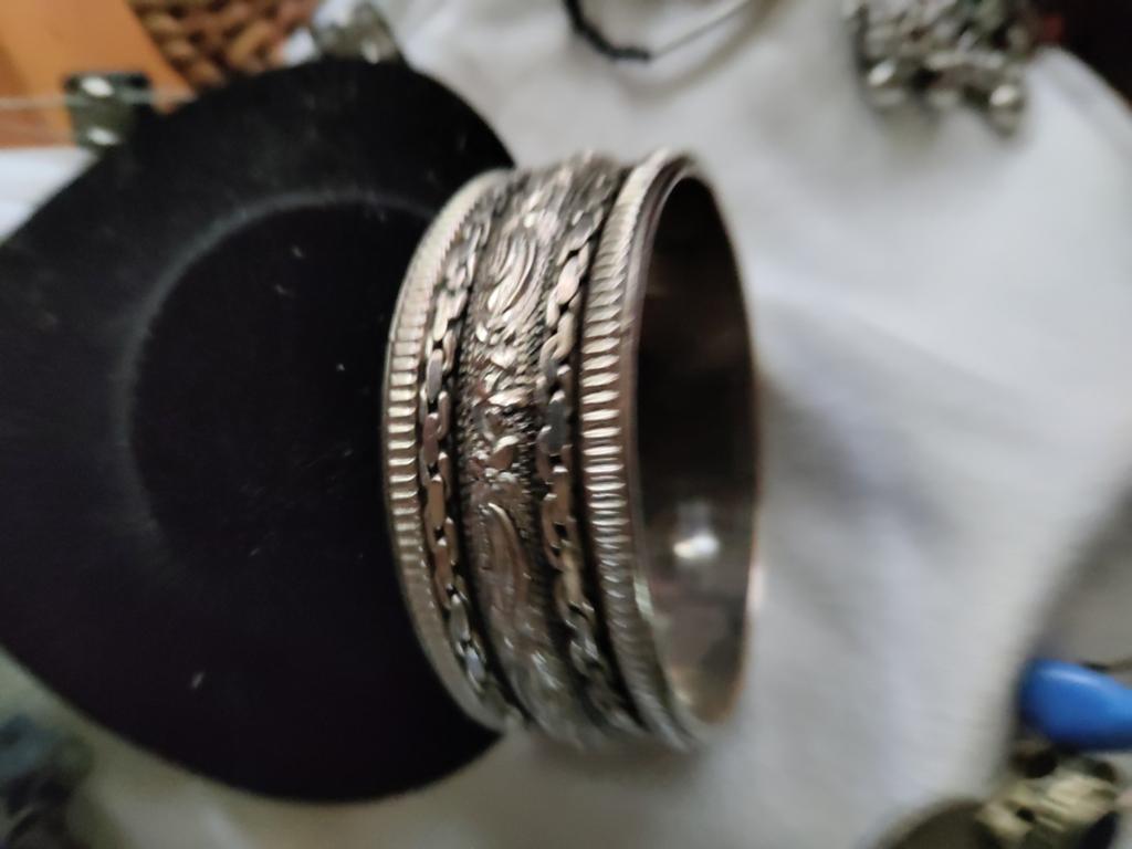 Vintage Armband, Ophalen of Verzenden, Zilver, Overige materialen