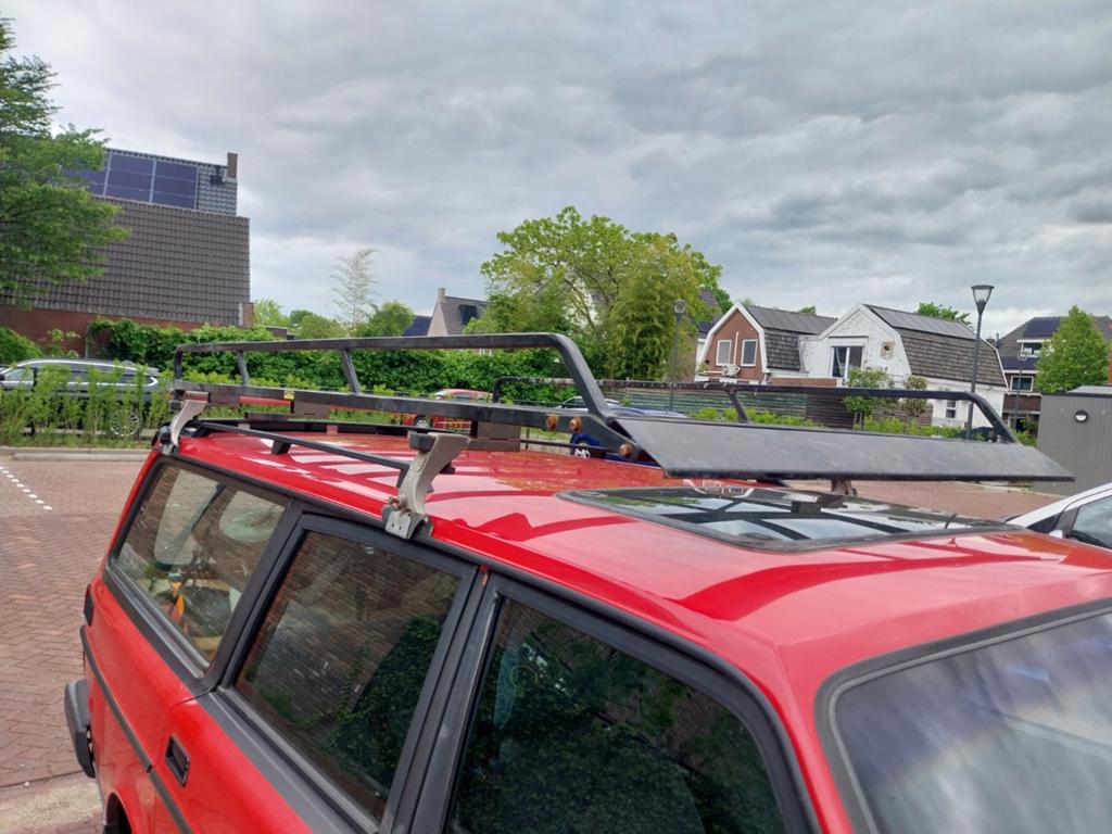 Dakrek van UGEFA-auto-imperials Nieuwegein voor volvo 245, Auto-onderdelen, Ophalen, Gebruikt, Volvo