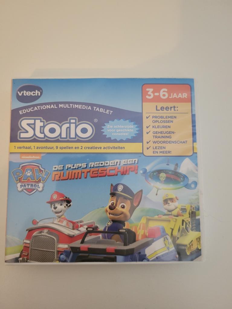 VTech Storio Paw Patrol: De pups redden een ruimteschip!, Ophalen, Zo goed als nieuw, Taal en Lezen