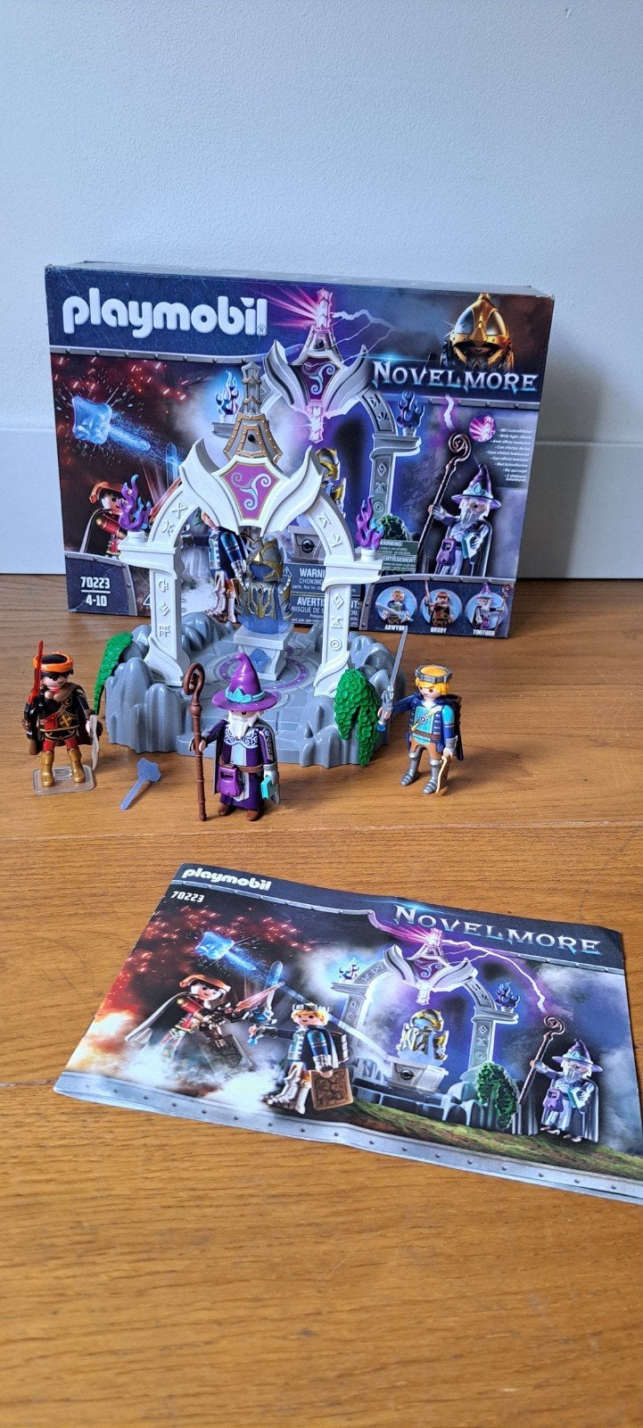 Playmobil Novelmore 70223: Tempel de Tijden, incl. doos, Ophalen, Zo goed als nieuw