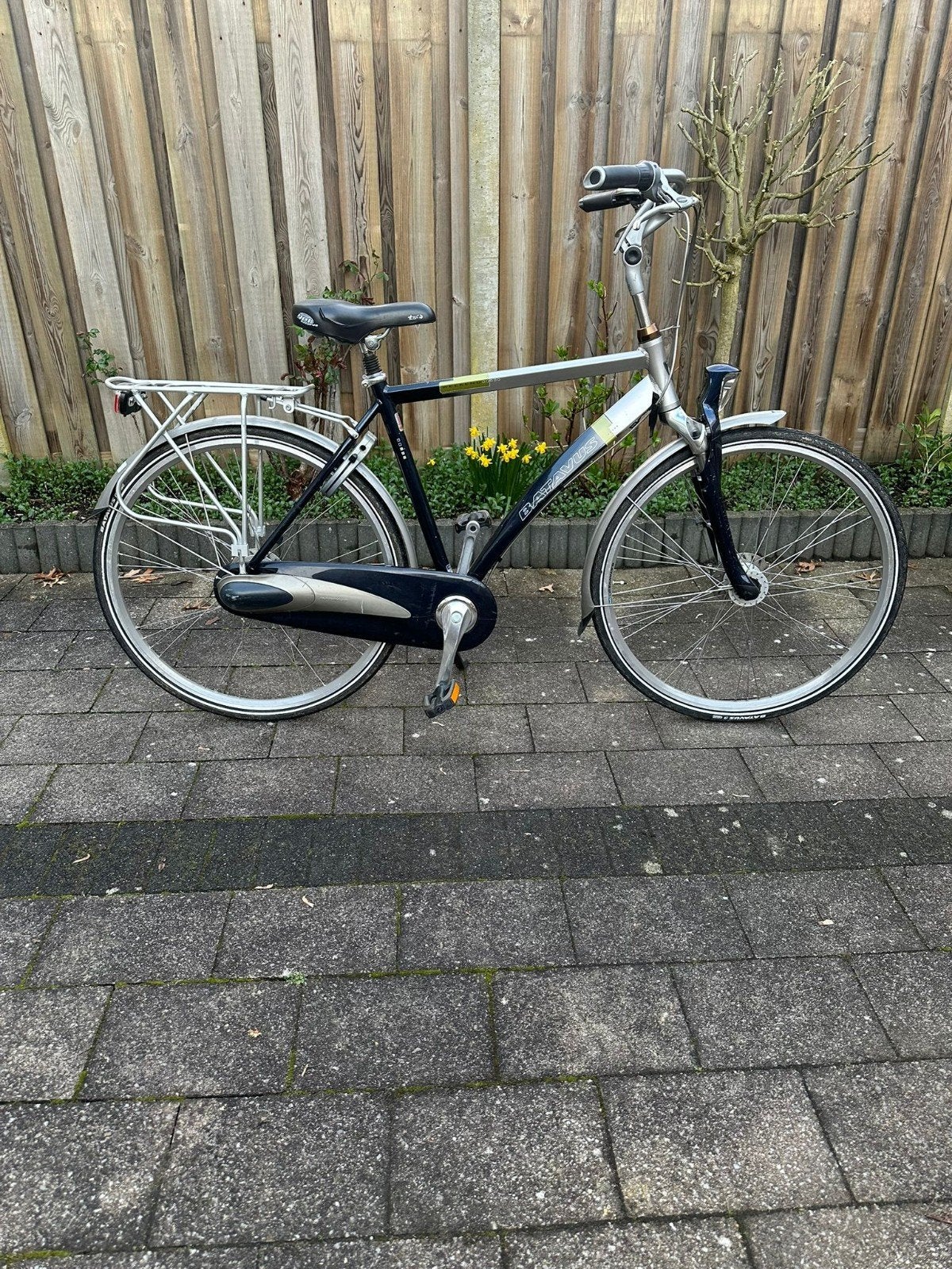 Herenfiets batavus met axa slot en versnellingen, Ophalen of Verzenden, Gebruikt, Batavus, Versnellingen