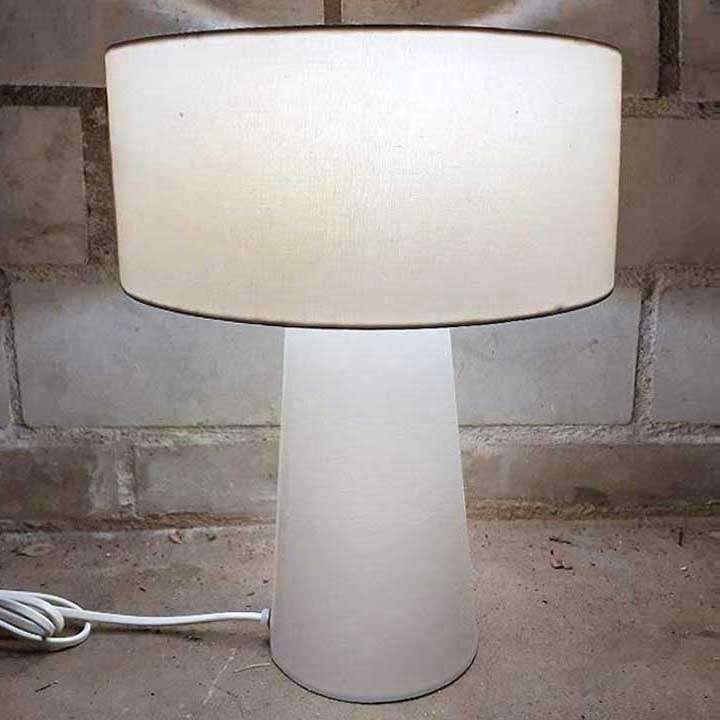 Pomax '26711-WHI' tafellamp/bureaulamp zgan retro/vintage m3, Ophalen of Verzenden, Zo goed als nieuw, Bureaulamp, Vintage