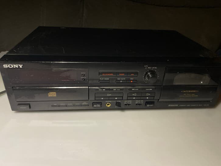 Sony TXD-R11 Compact Disc Cassette Deck, Ophalen of Verzenden, Gebruikt, Sony