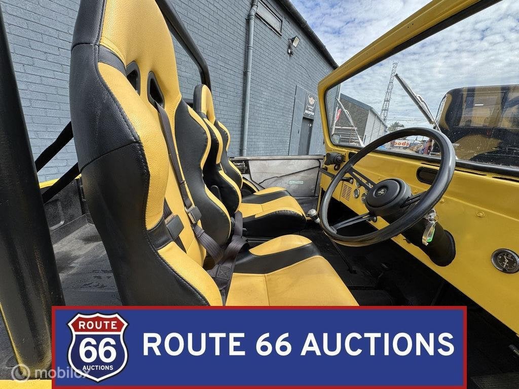 Jeep CJ5 | 1975 | Route 66 Auctions, Auto's, Jeep, Overige carrosserieën, Zwart, Bedrijf