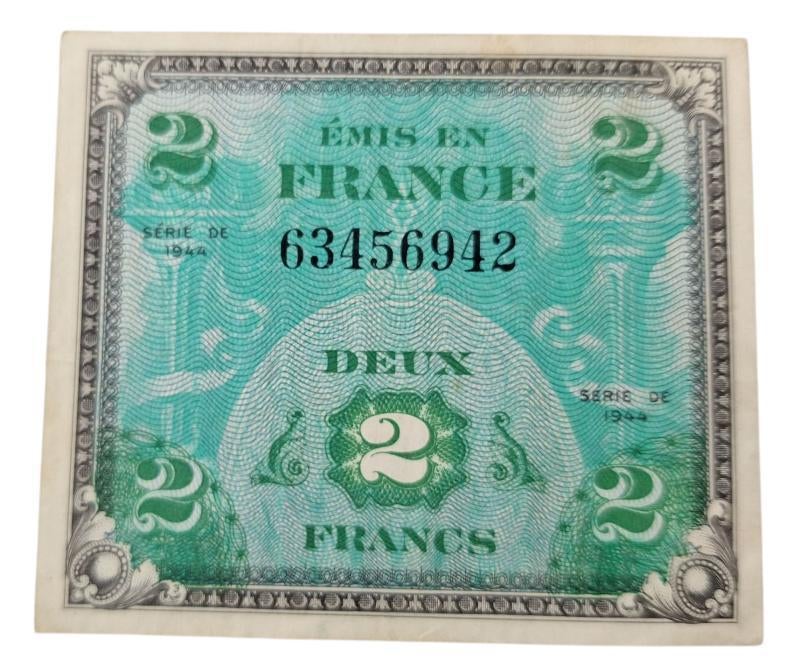 geallieerden geld uitgegeven door het leger ww2, Verzamelen, Militaria | Tweede Wereldoorlog, Ophalen of Verzenden, Nederland