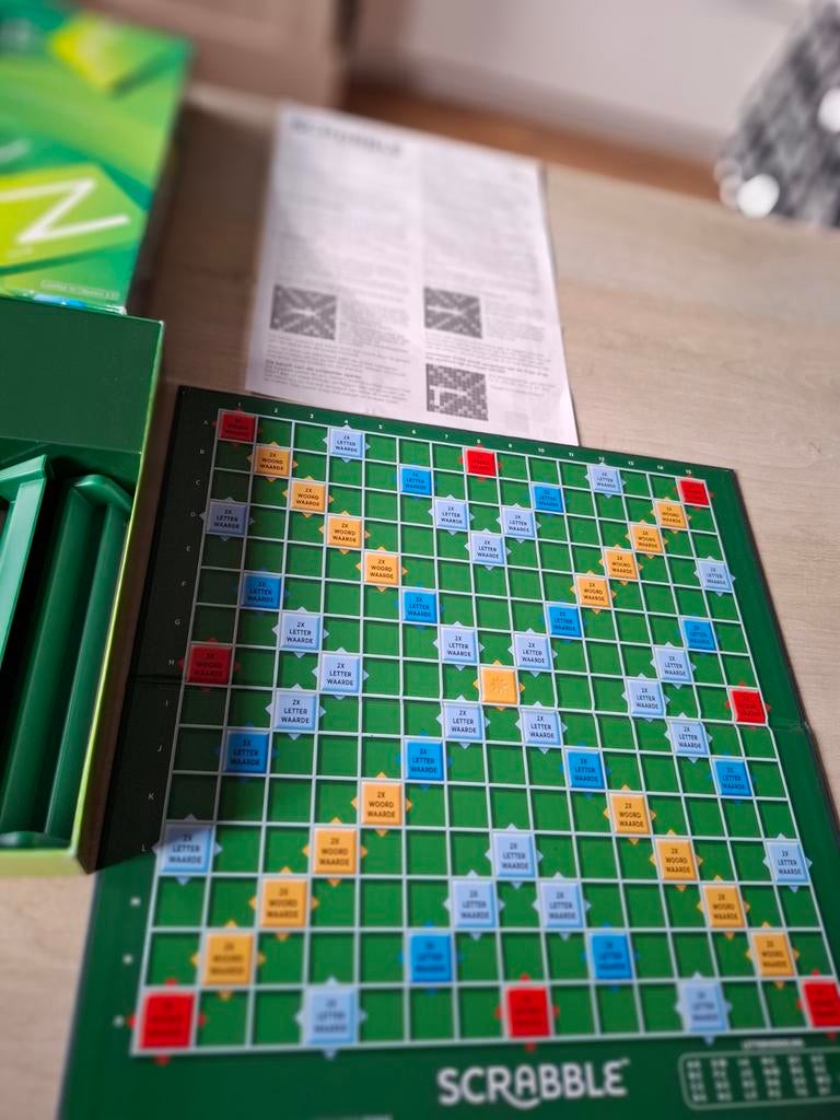 Scrabble Original Bordspel - Zo goed als nieuw, Mattel, Mattel B.V., Gondel 1, 1186 MJ Amstelveen, Nederland, Ophalen of Verzenden