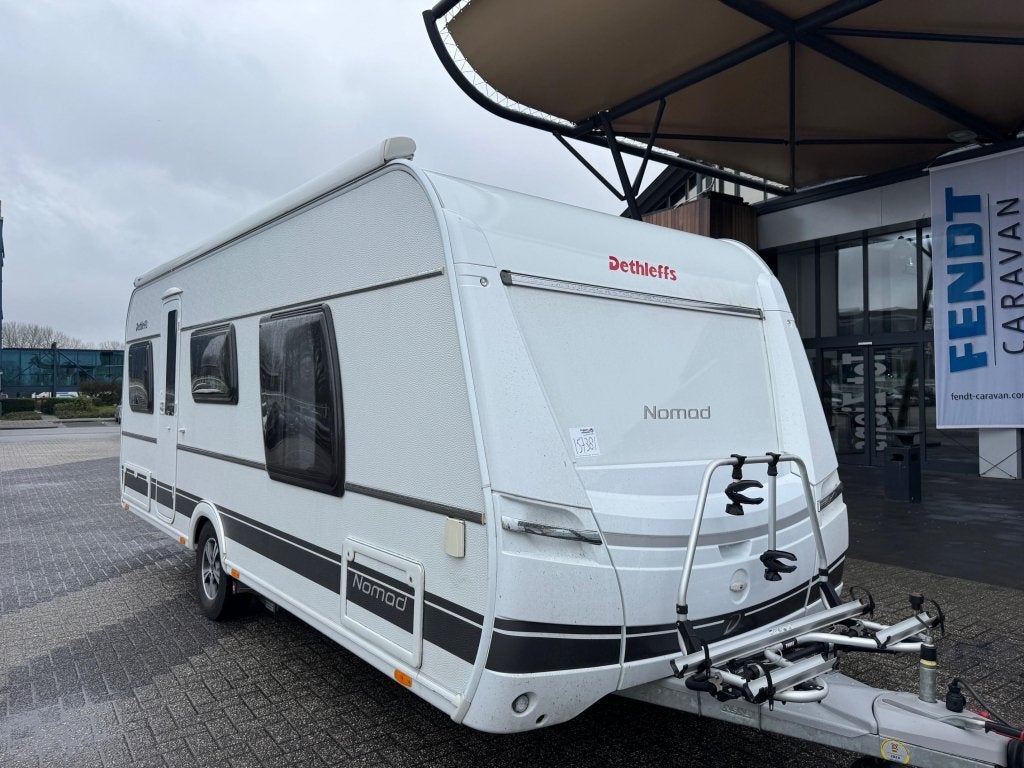 Dethleffs Nomad 530 DR 2021 Mover,Airco,Luifel!!, Caravans en Kamperen, Standaardzit, Schokbreker, Bedrijf, 1250 - 1500 kg