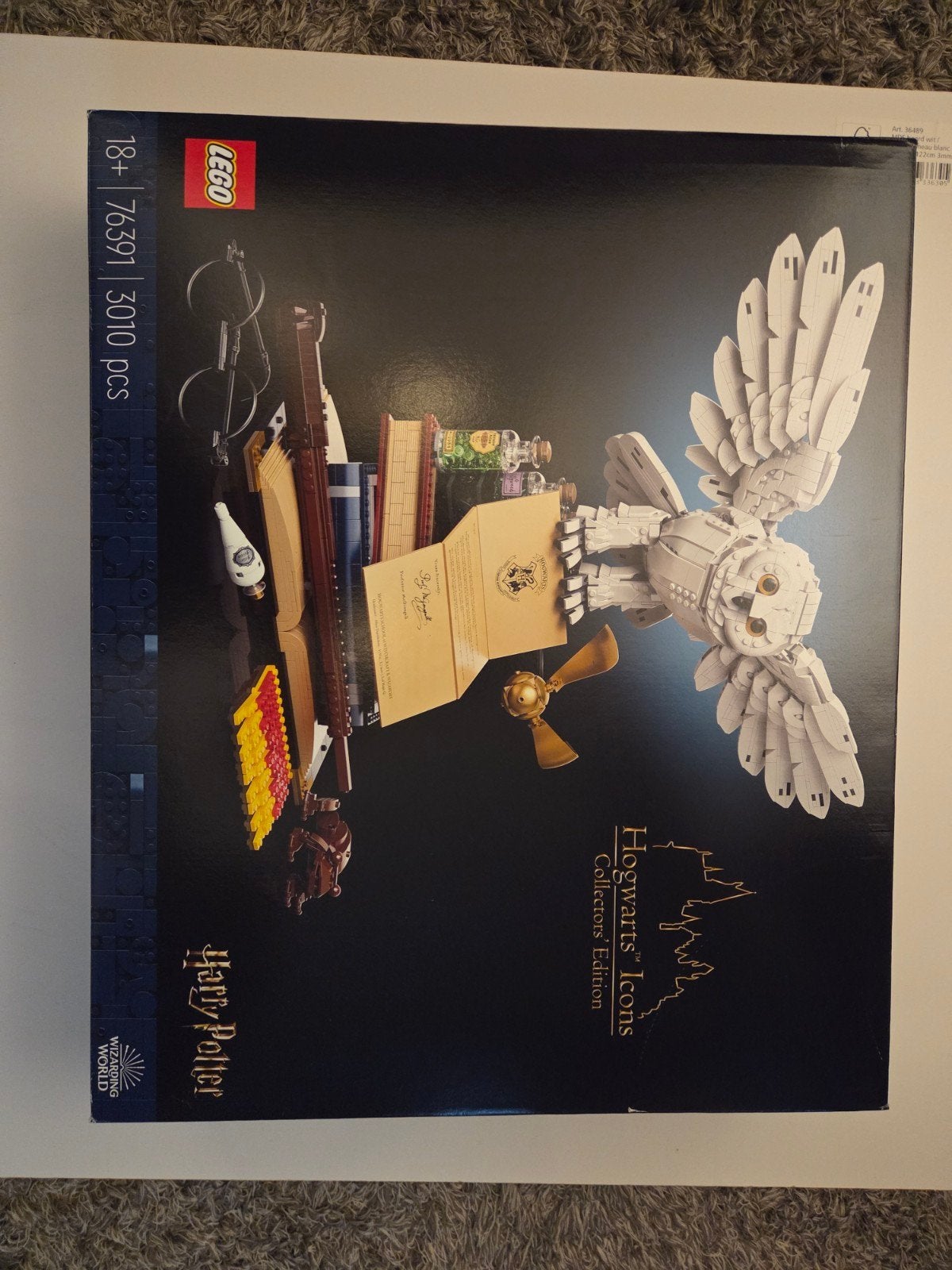 LEGO Harry Potter Zweinstein Iconen Collector Edition 76391, Kinderen en Baby's, Lego, Ophalen of Verzenden, Complete set, Compleet