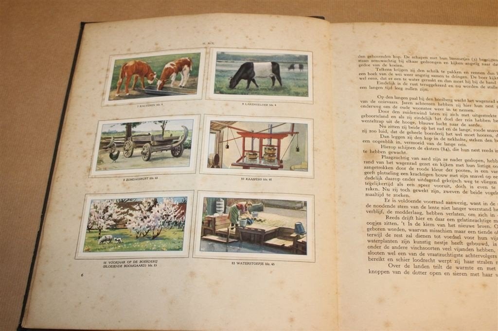 De Boerderij — Compleet Verkade Album, Antiek 1936, Ophalen of Verzenden, Gelezen
