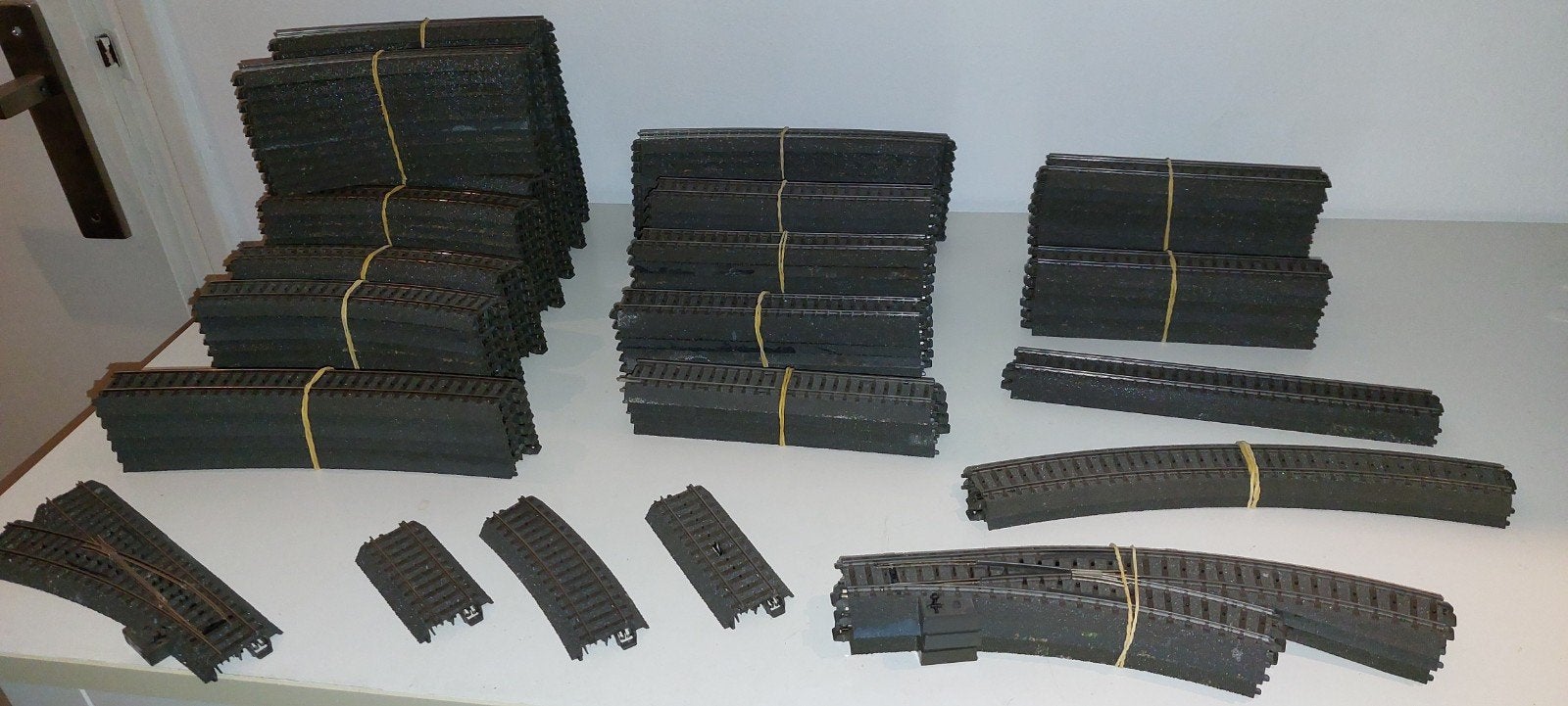 Grote Partij Märklin C Rails " B Keuze ", Hobby en Vrije tijd, Modeltreinen | H0, Wisselstroom, Gebruikt, Rails, Ophalen of Verzenden
